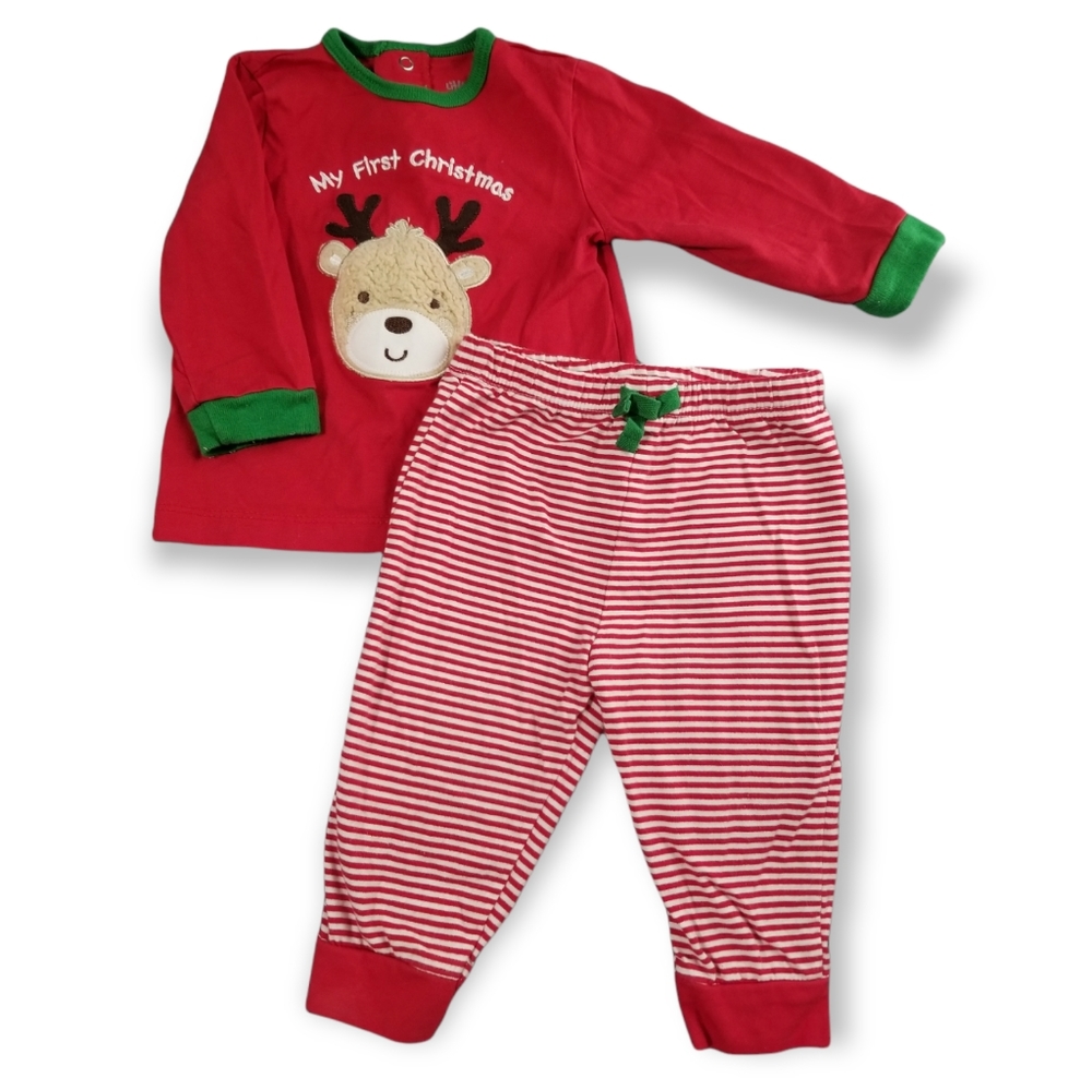 My First Christmas Outfit 9M